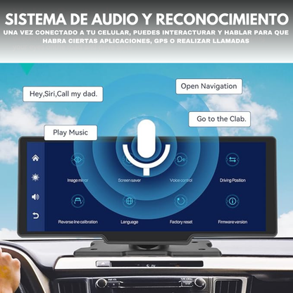 Pantalla Android 12"con GPS | Conexión Celular y Wifi